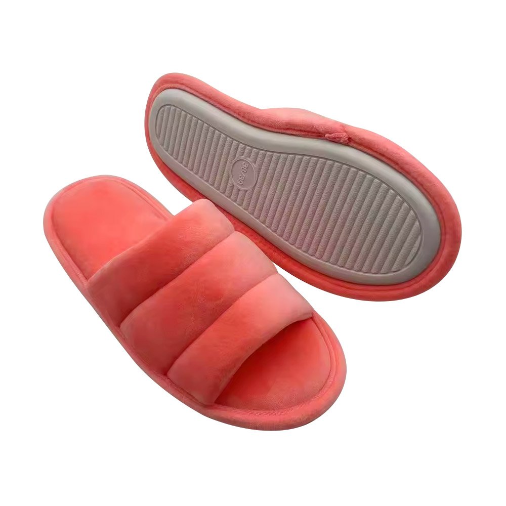 House Slippers for Women Comfy Breathable Comfy Open Toe Soft Slip-on Memory Foam Mule Bedroom Slide Slippers