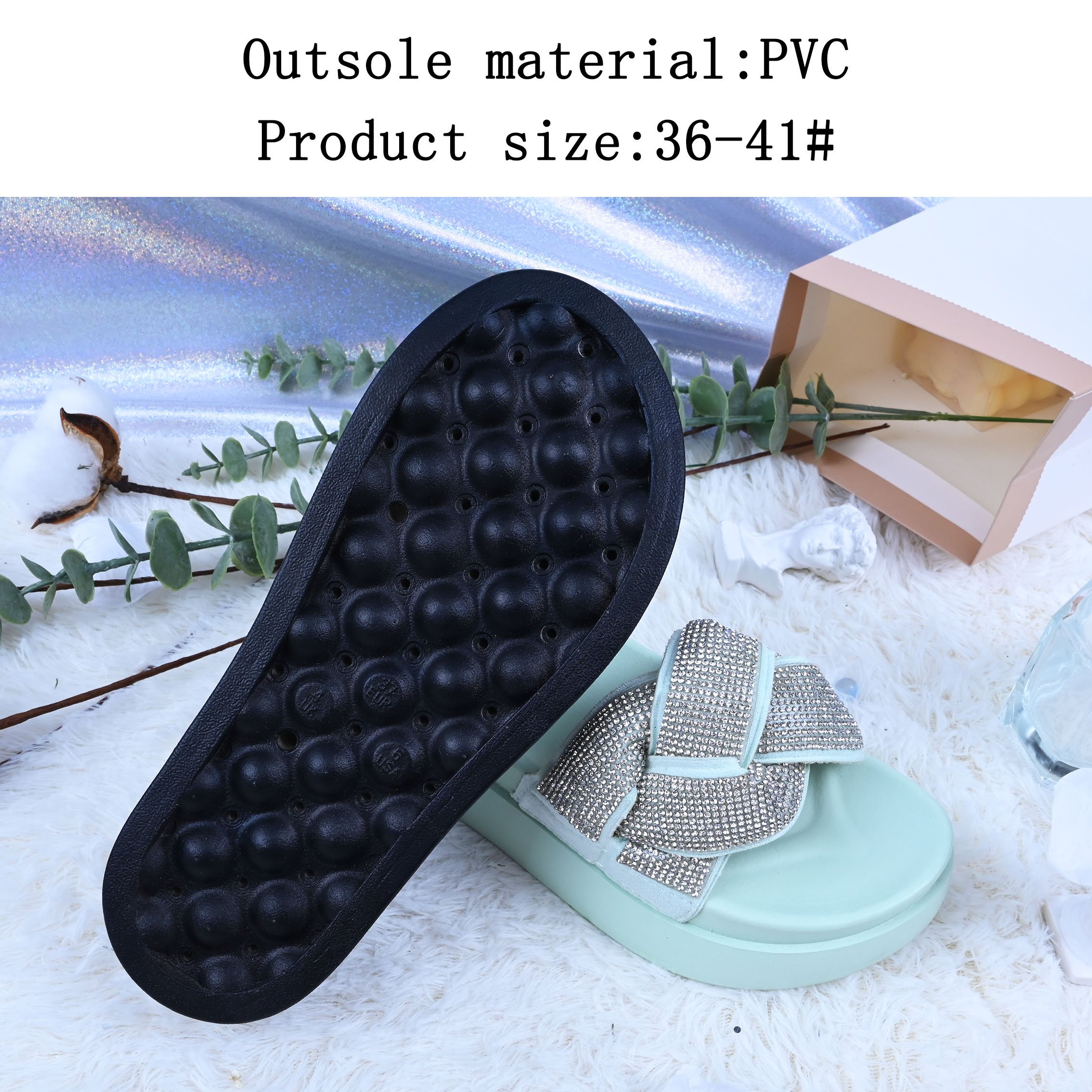 New Design Platform Slippers Soft Women Slides Sandal Summer Beach Slides Slippers for Women