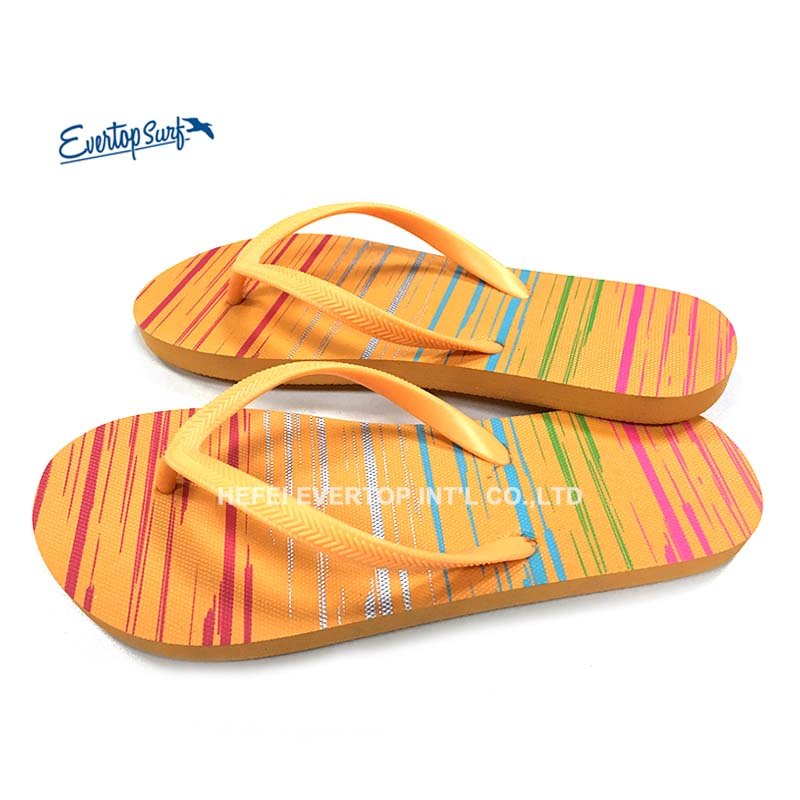 Wholesale summer beach EVA anti-Slip flip-flops slippers home designer ladies slides slippers