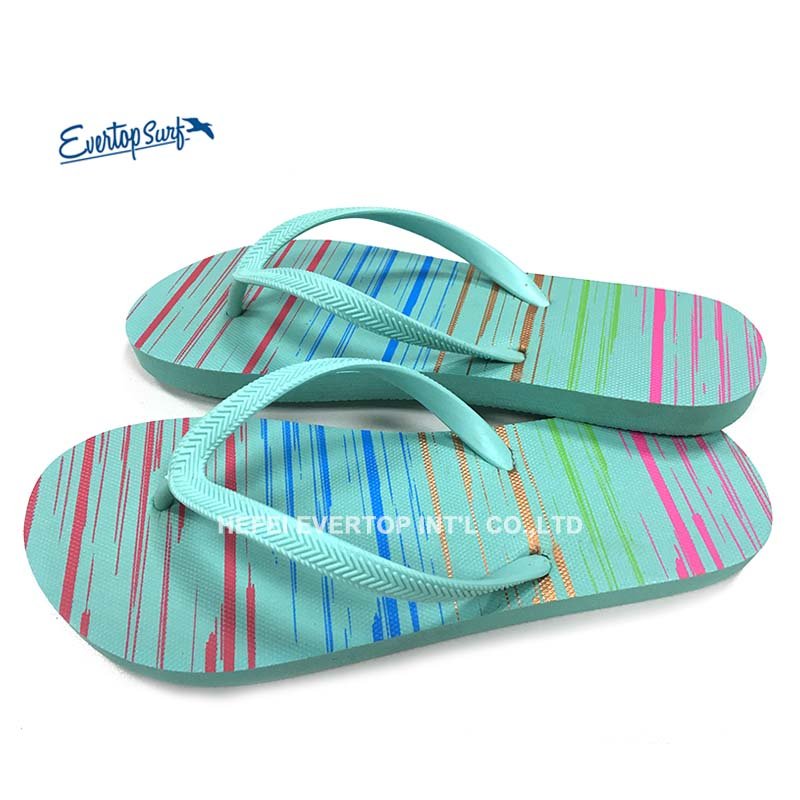 Wholesale summer beach EVA anti-Slip flip-flops slippers home designer ladies slides slippers