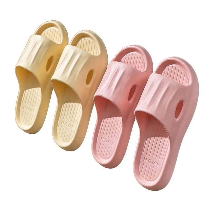 Factory Wholesale Indoor Non-Slip Shower Men's And Women's Soft Cloud Slippers Eva Lightweight Home Slippers For Guests