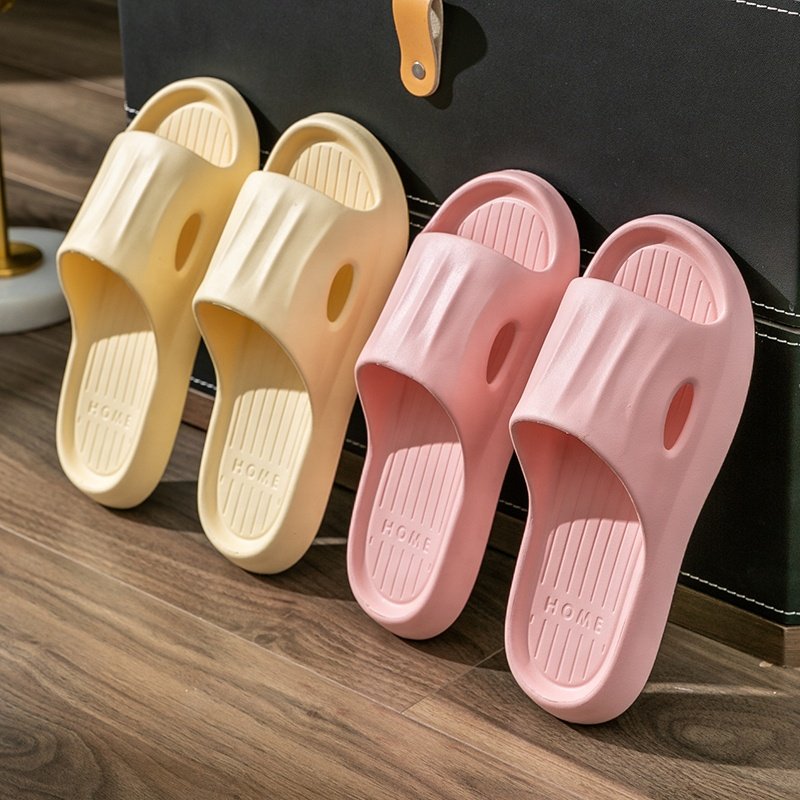 Factory Wholesale Indoor Non-Slip Shower Men's And Women's Soft Cloud Slippers Eva Lightweight Home Slippers For Guests