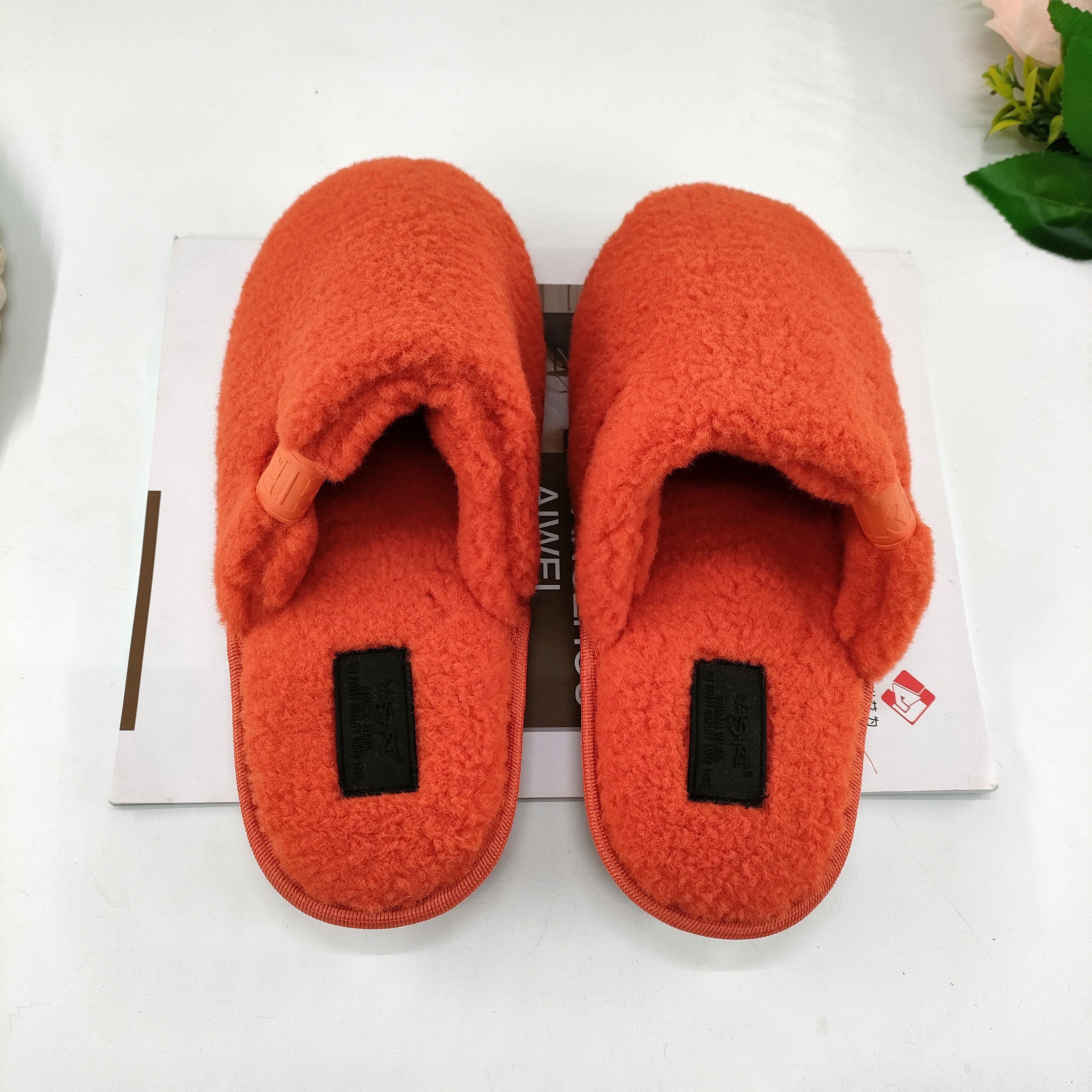 Custom Slides Fluffy Room Slippers 2024 the best seller for man Home Plush Teddy Bear Ladies Slippers