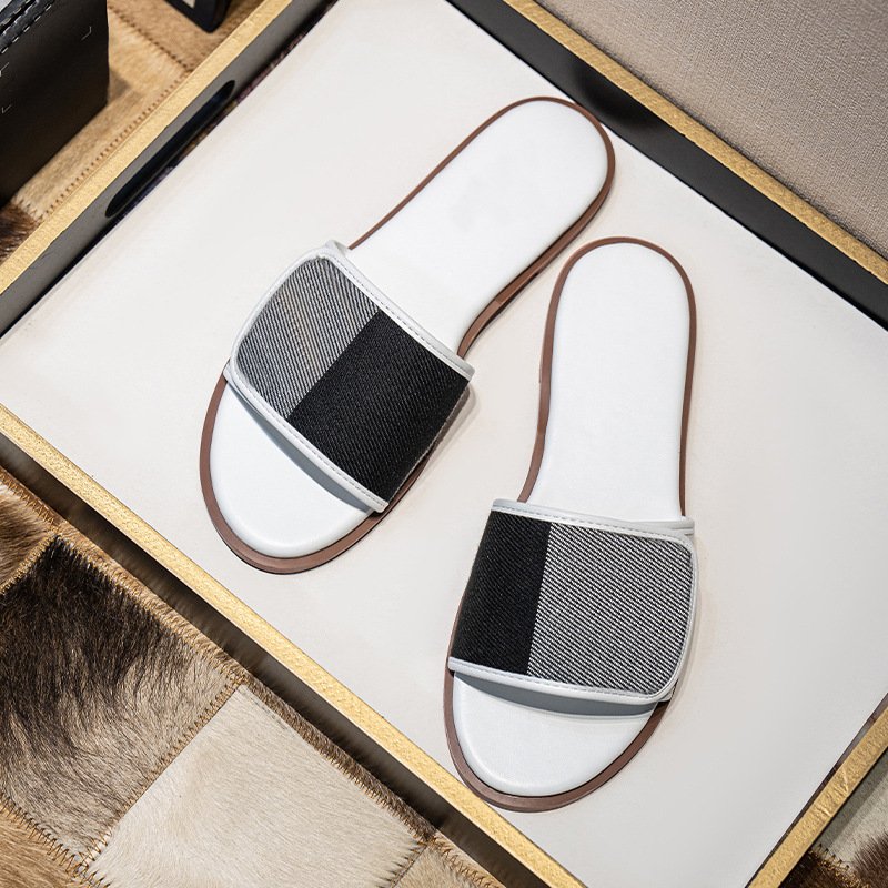 Designer Famous brand Luxury slippers Casual custom ladies slippers women