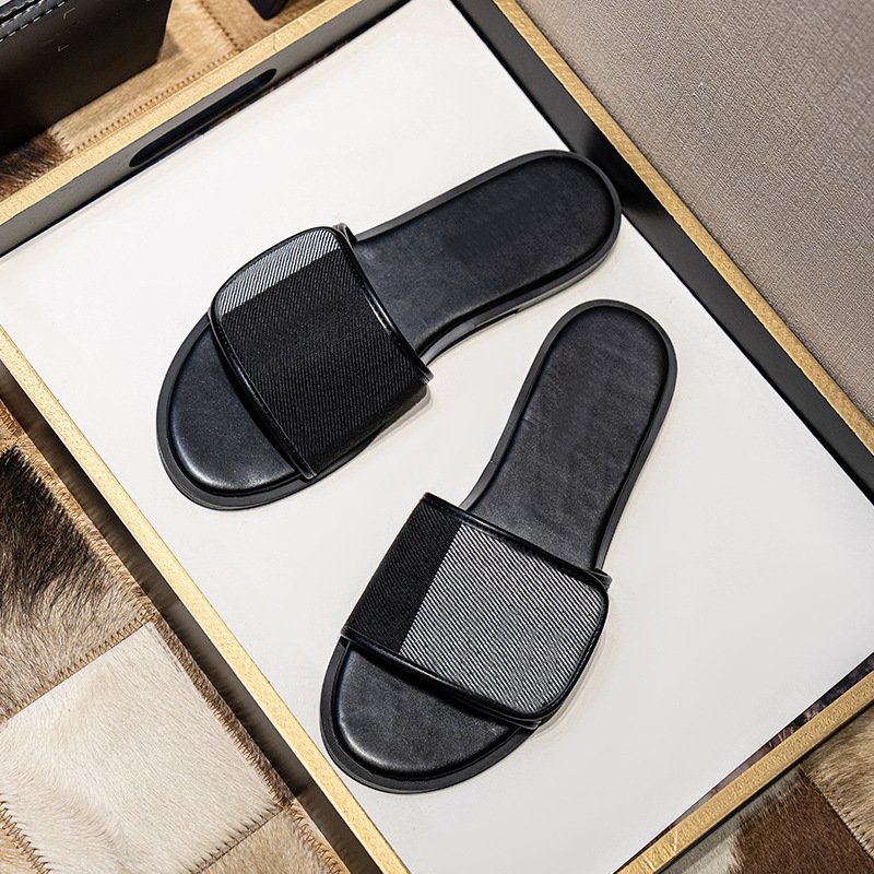 Designer Famous brand Luxury slippers Casual custom ladies slippers women