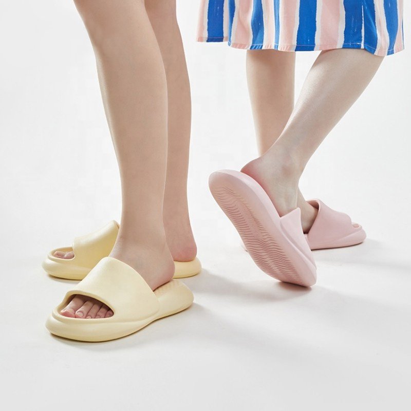 Men's Women's Anti-Slip EVA Quick-Drying Hard-Wearing Cushioning Slides Slippers