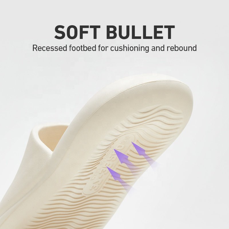 Men's Women's Anti-Slip EVA Quick-Drying Hard-Wearing Cushioning Slides Slippers
