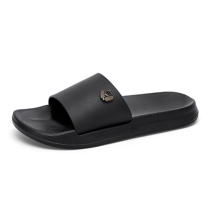 Fashion Trend Men Sandals Black Luxury Slippers For Summer Beach Shoes EVA Wholesale SLides Slippers