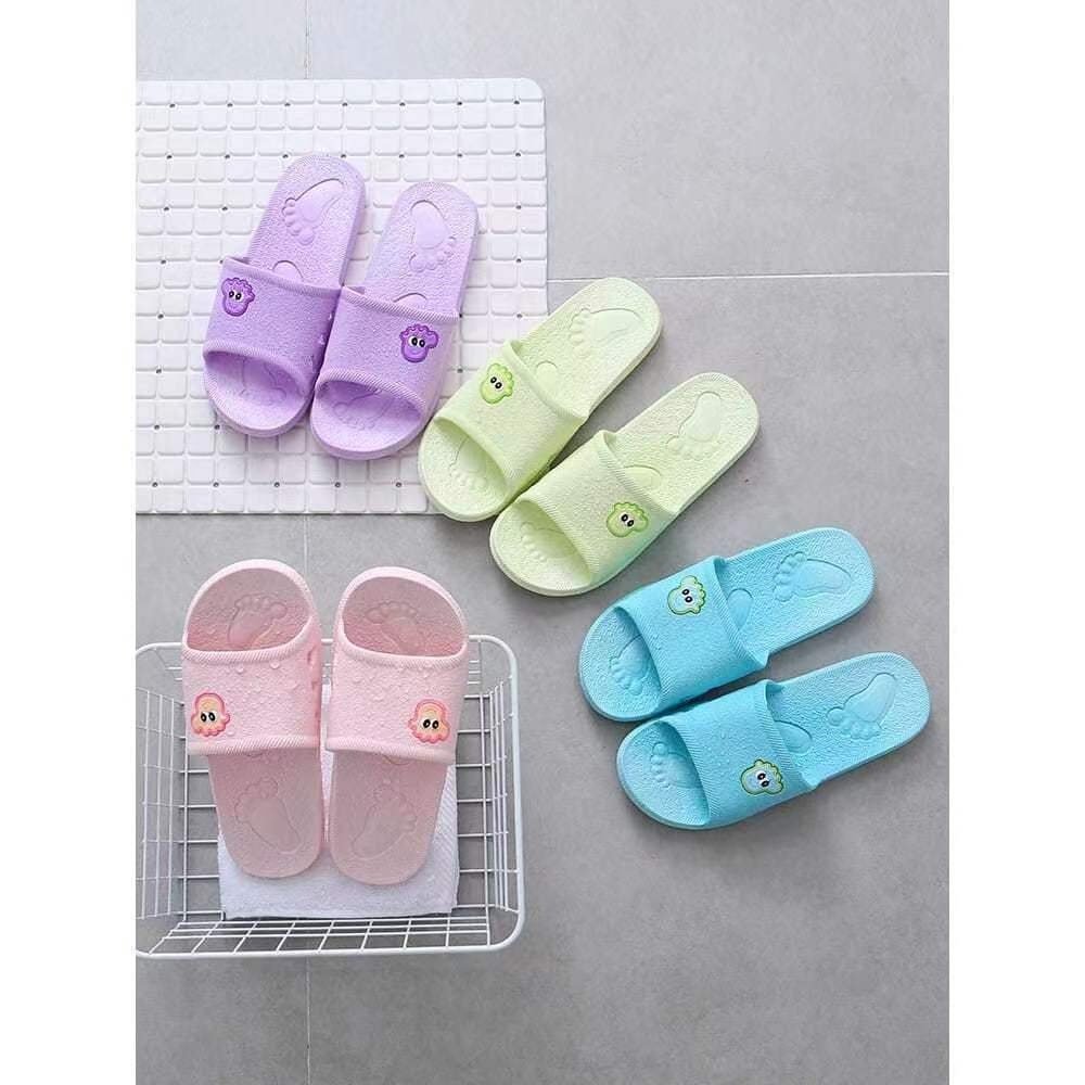 Men's fashion Comfortable Lightweight Striped Slippers Senior Breathable Non-Slip Outdoor Home Slippers with Open Toes Summer
