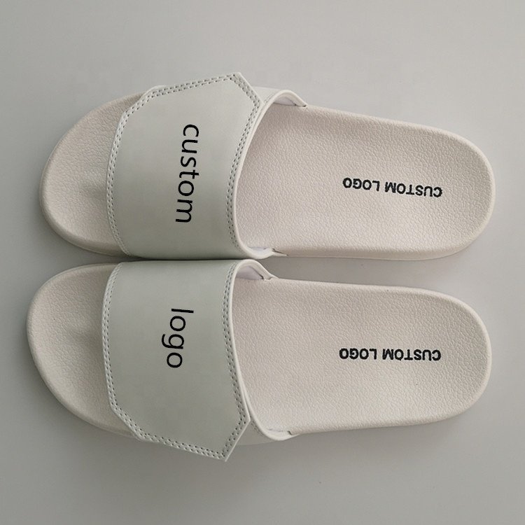 2021 Beach walk summer slipper shoes new design adjustable pvc sandals custom slides
