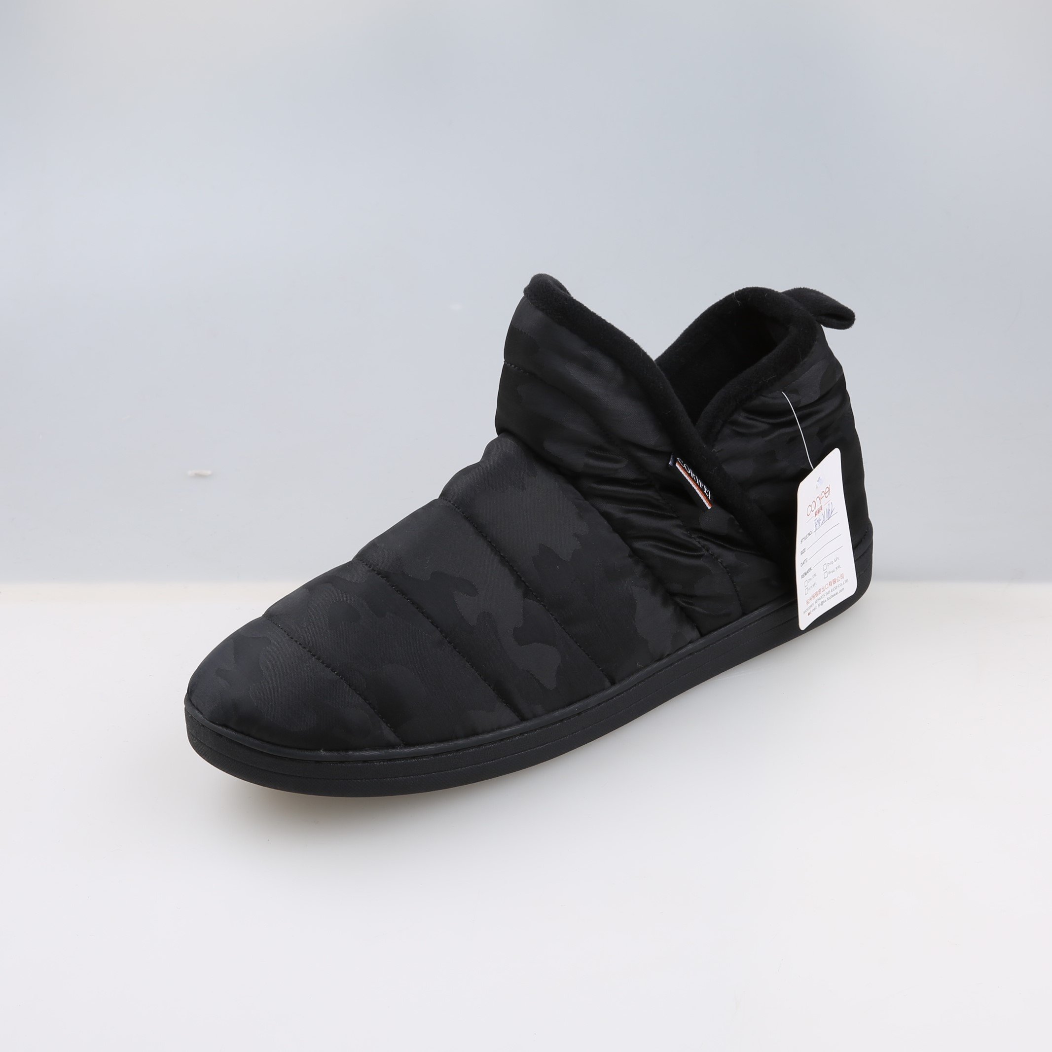 CORIFEI camping winter Anti-slip outsole platform sport slippers puffy for men indoor outdoor