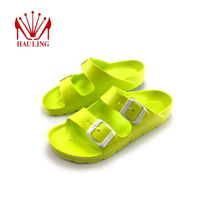 Hot Sale Fashion Lightweight Home Open Toe With Thick Bottom Women's Slippers Camping Leisure Slides Slippers