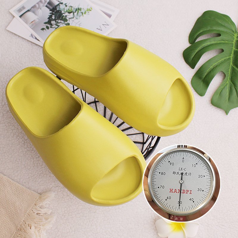 women soft beach flip-flops for shower couple house use bathing quick drying lightweight home slides slippers for female