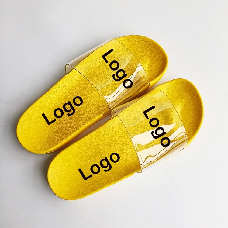 2022 New Style Slides Soft Comfortable Slippers Open Round Toe House For Men Transparent Strap Slides Shoes