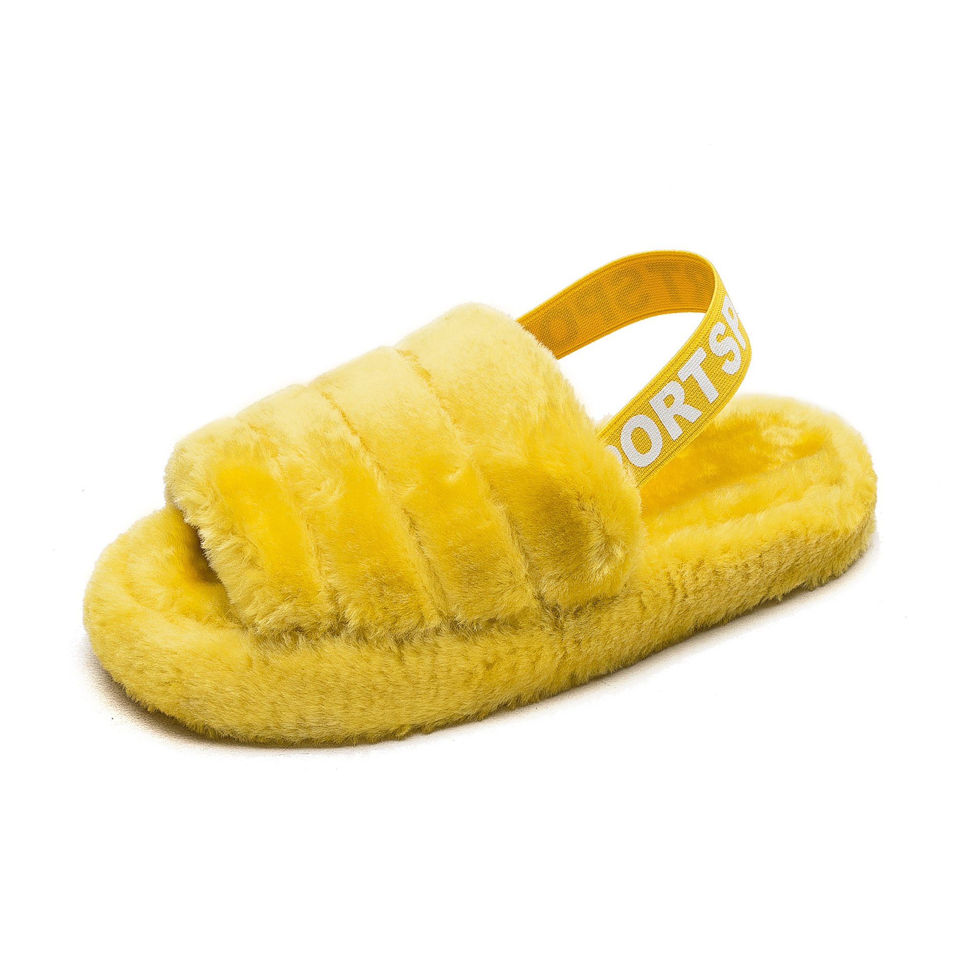 2023 New soft fashion Women's Fluff Yeah Slide Slipper ladies winter slippers Women's Soft Plush Lightweight House SlippersW8188