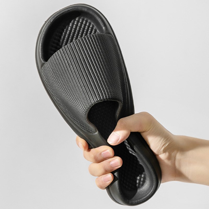 Cheap Wholesale Summer Indoor Outdoor Big Size Eva Slippers Thick Bottom Bathroom Unisex Shower Non Slip Slides Slippers For Men