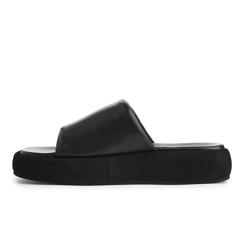 Fashion Outdoor Summer Beach Sliding Sandal New Oem Custom Logo Designer Eva Platform Flat Slides Slippers for Women and Ladies