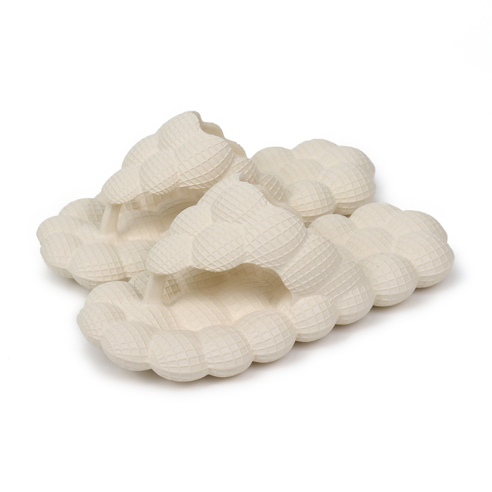 2024 New Trendy Bubble Women 5 Color Slide Slipper Cool Slippers Comfortable Soft Beach Massage Bubble Slides Open Toe Sandals