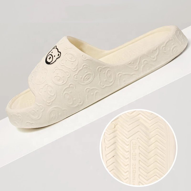 2024 New Summer EVA Hotel Slippers Leisure Slides Sandals Thick Sole Anti Slip Shoes Outdoor Beach Shoes Casual Clogs Wholesale
