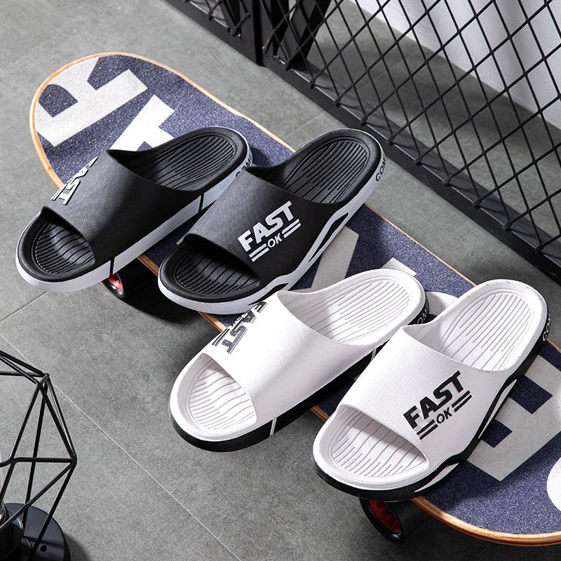 2024 Black Sliders Slippers For Unisex Blank Slide Sandals Slippers Unisex Custom Logo Slides