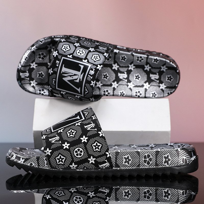 High Quality Women Men Summer Bedroom Luxury Sandals Fashion Beach Slides Custom Printed Designer Logo Slippers Wholesale 2023
