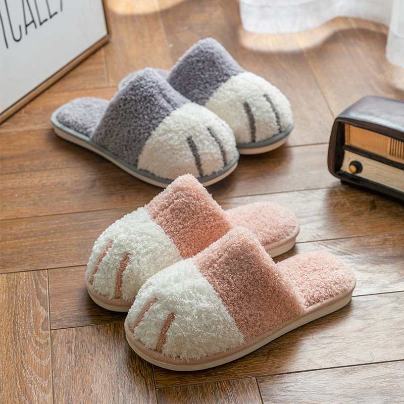 New Arrival Fashion Trend Plush Home Woman Slide Slipper Wholesale Girls Fuzzy Non-slip Fashion Fur Slippers