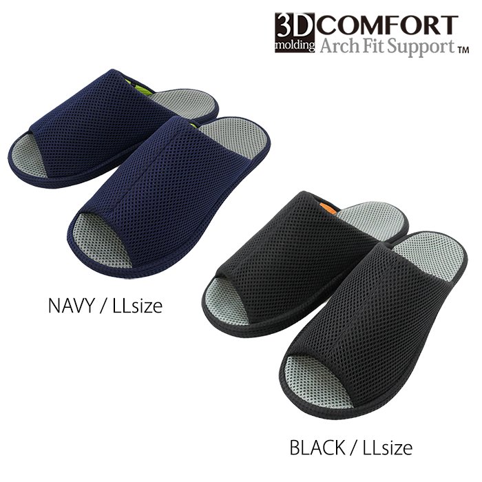Japan 3D Comfort Mesh Indoor Slippers Women Soft PVC Lining EVA Outsole Rubber Platform Summer Slide Style Hot Sale M L LL Sizes