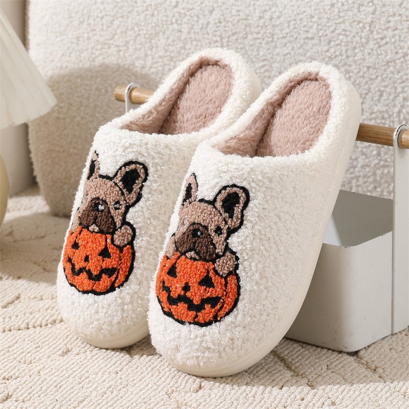 Custom Logo Plush Slides Slippers DIY your pattern Indoor Walking Shoes Fashion New Style Winter Shoes