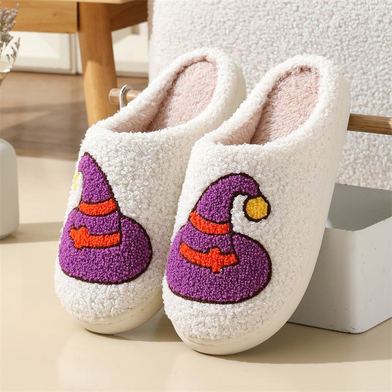 Custom Logo Plush Slides Slippers DIY your pattern Indoor Walking Shoes Fashion New Style Winter Shoes