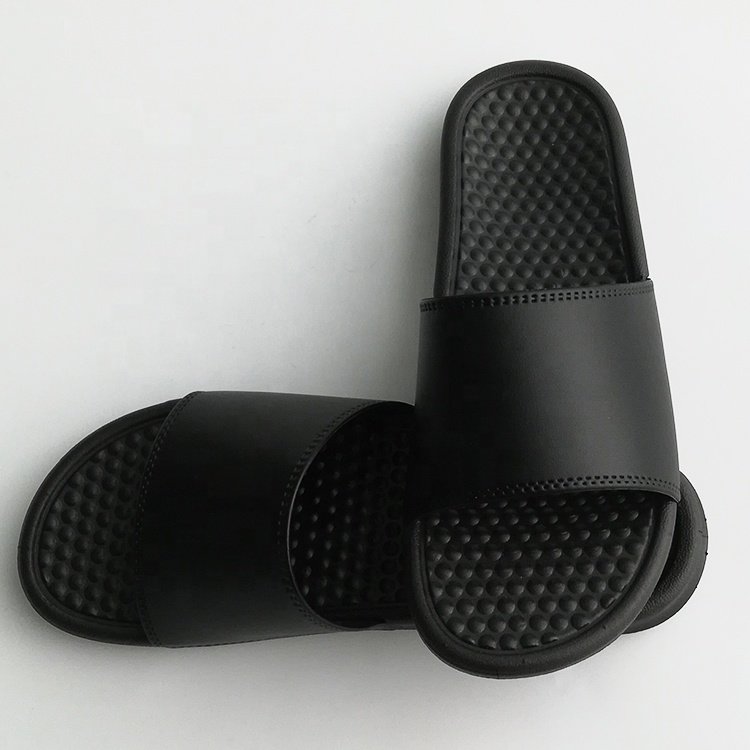 Latest mould popular men slides sandals, wholesale men fashion slide beach sandals, men massage custom sliders sandals