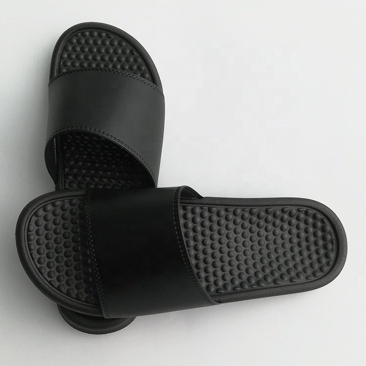 Latest mould popular men slides sandals, wholesale men fashion slide beach sandals, men massage custom sliders sandals