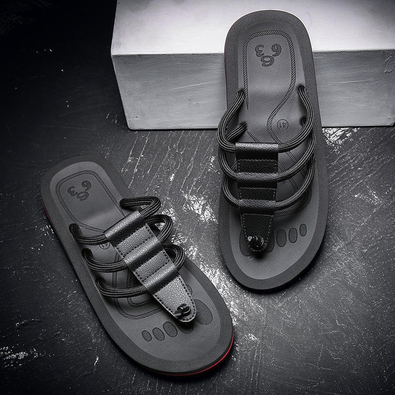 Summer New Style Anti-Slip Flip Flops Slippers Casual Outdoor Open Toe Men's Slippers