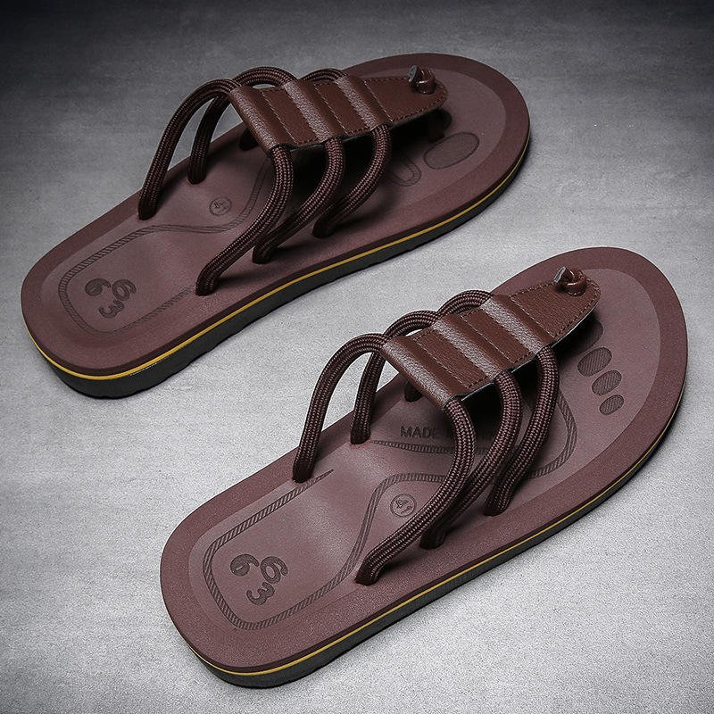 Summer New Style Anti-Slip Flip Flops Slippers Casual Outdoor Open Toe Men's Slippers