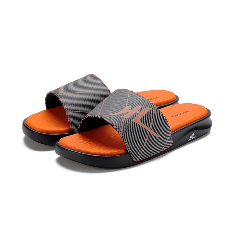 Henghao Bespoke Customized Name Slippers Two Band Foam Slides Slippers Sandals Custom Slides Slippers With Soft Foam Inside