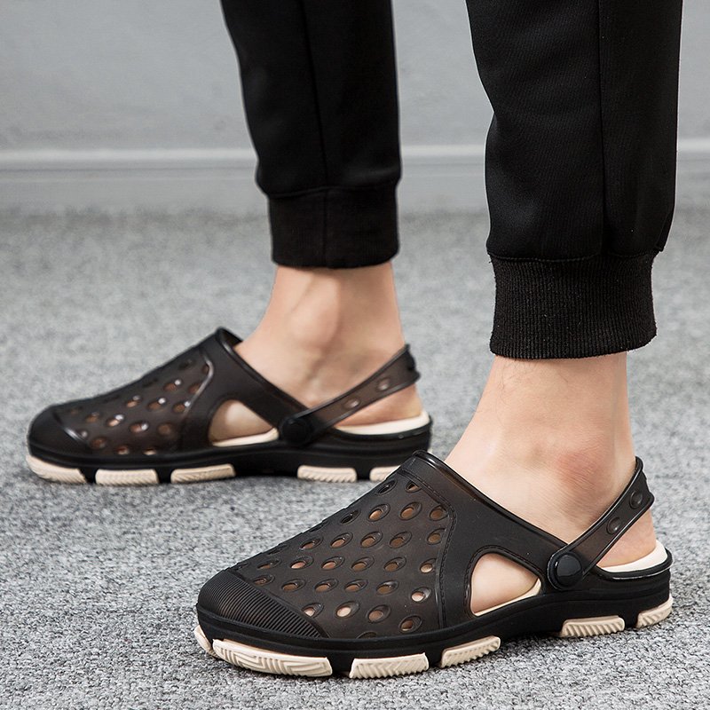 Manufacturer direct sales cheap hole shoes silver hole shoes wholesale shoes slides slippers