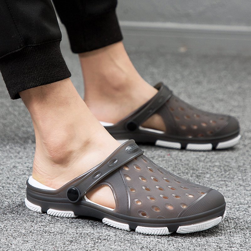 Manufacturer direct sales cheap hole shoes silver hole shoes wholesale shoes slides slippers