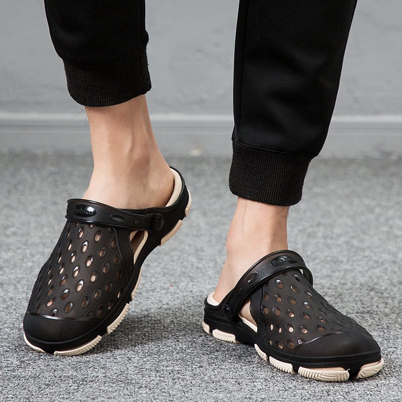 Manufacturer direct sales cheap hole shoes silver hole shoes wholesale shoes slides slippers