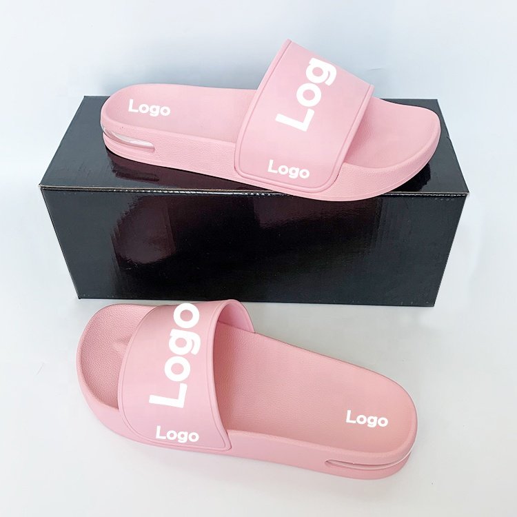 Large size Component Slippers for Home Slippers PVC Air Blowing Out Sole Cushion Soft Sole Indoor Bath Slippers Women Men