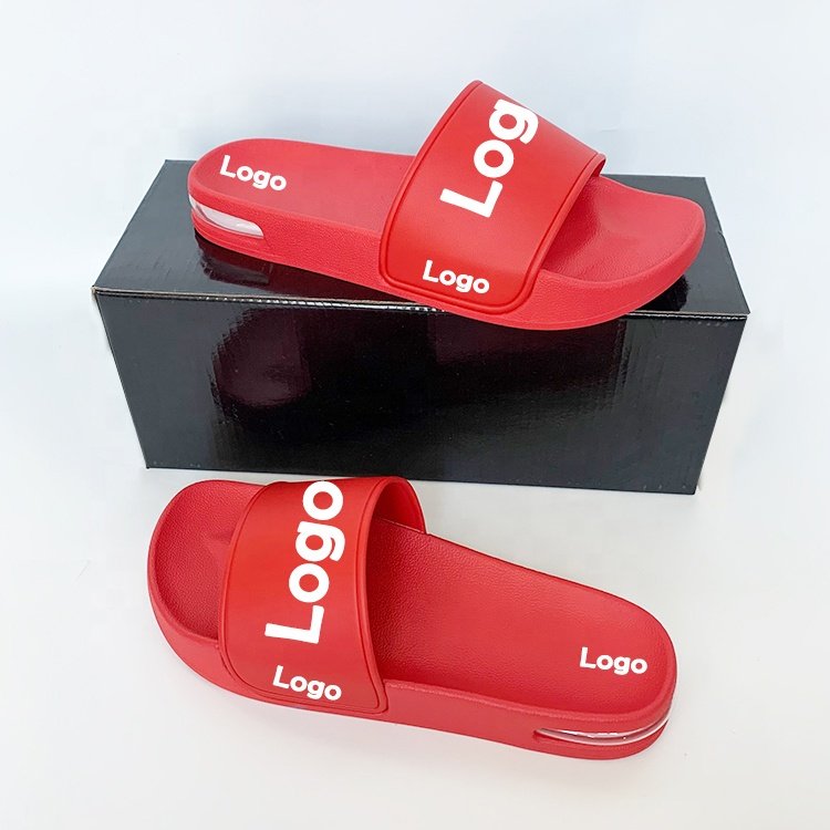 Large size Component Slippers for Home Slippers PVC Air Blowing Out Sole Cushion Soft Sole Indoor Bath Slippers Women Men