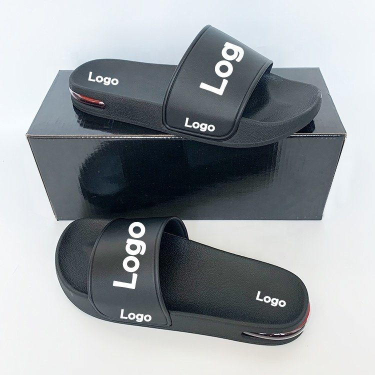 Large size Component Slippers for Home Slippers PVC Air Blowing Out Sole Cushion Soft Sole Indoor Bath Slippers Women Men