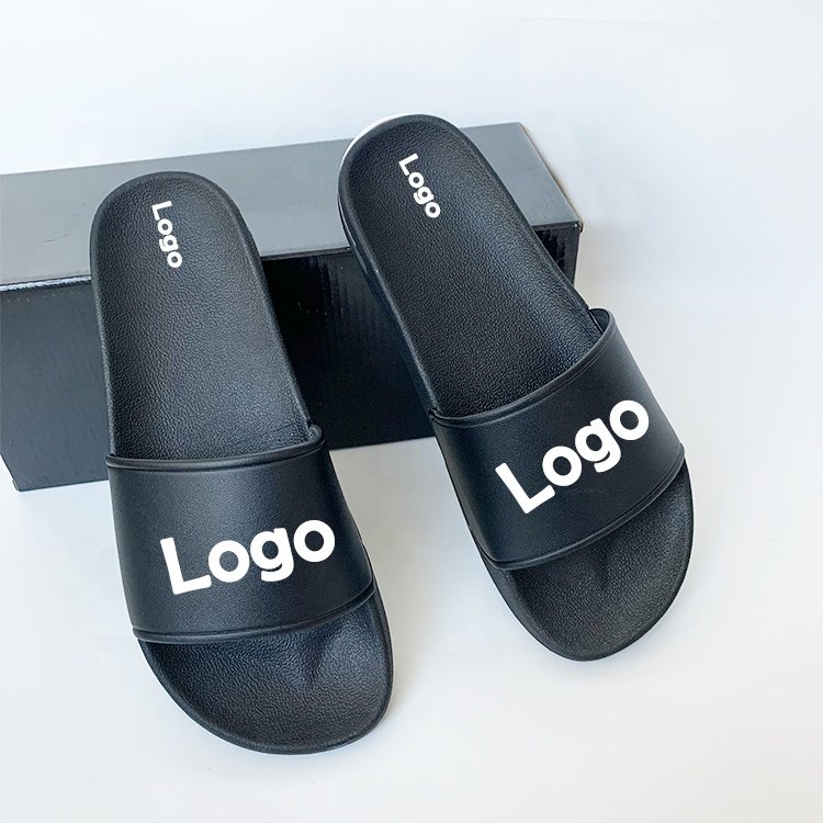 Large size Component Slippers for Home Slippers PVC Air Blowing Out Sole Cushion Soft Sole Indoor Bath Slippers Women Men