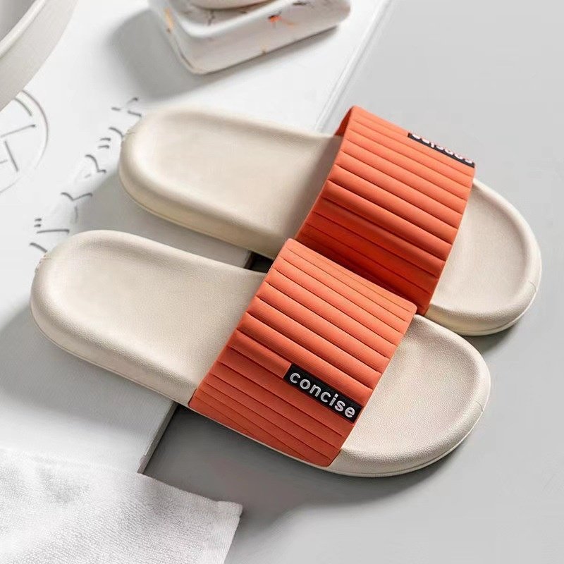 2022 new fashion slippers outdoor indoor non-slip deodorant comfortable couple slippers