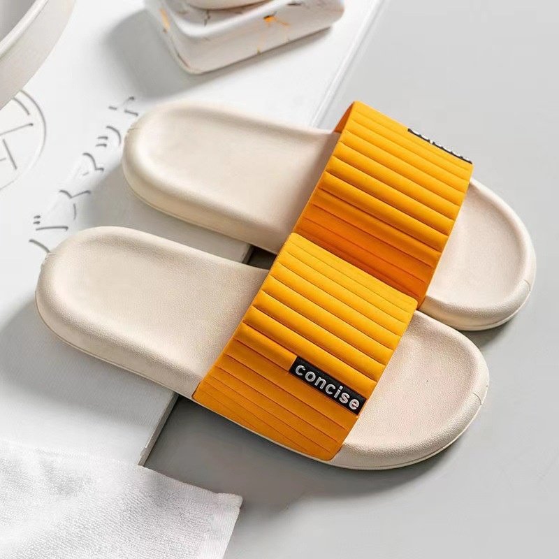 2022 new fashion slippers outdoor indoor non-slip deodorant comfortable couple slippers