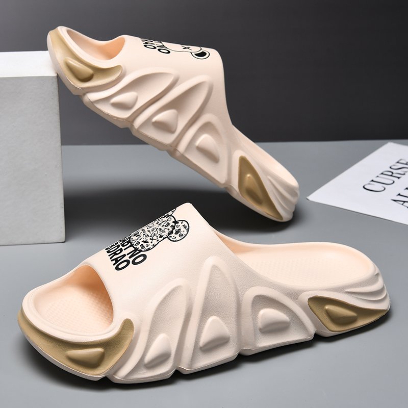 Fashion Promotional top high quality custom fashionable slides slippers for men