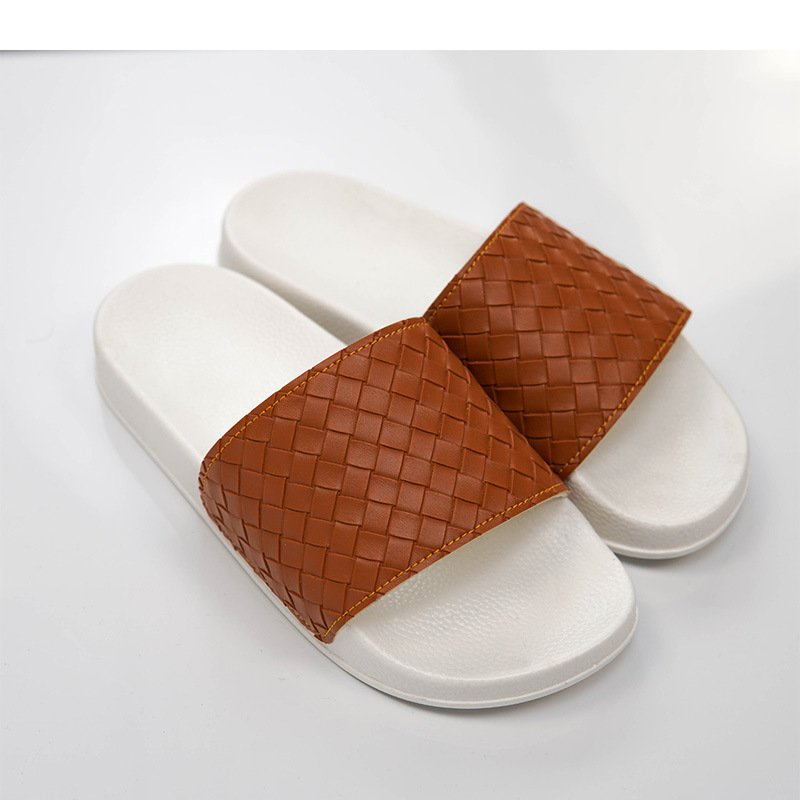 Designer Luxury D Famous Brands Round Slides Slippers For Women Pvc Outsole Home Slippers Ladies Sandals Men Flip Flops