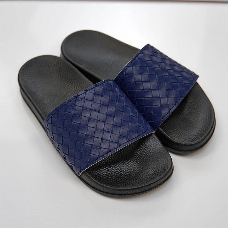 Designer Luxury D Famous Brands Round Slides Slippers For Women Pvc Outsole Home Slippers Ladies Sandals Men Flip Flops