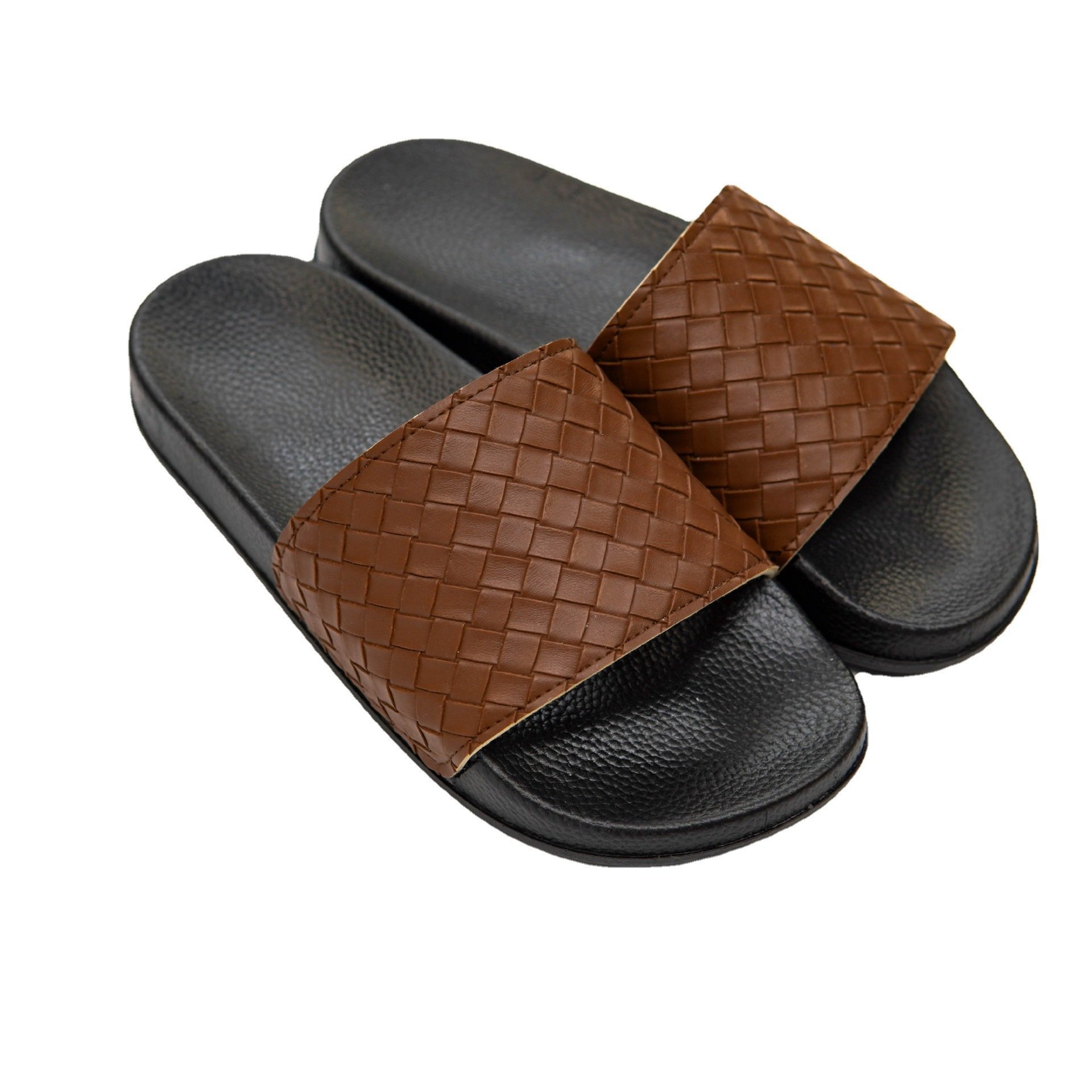 Designer Luxury D Famous Brands Round Slides Slippers For Women Pvc Outsole Home Slippers Ladies Sandals Men Flip Flops