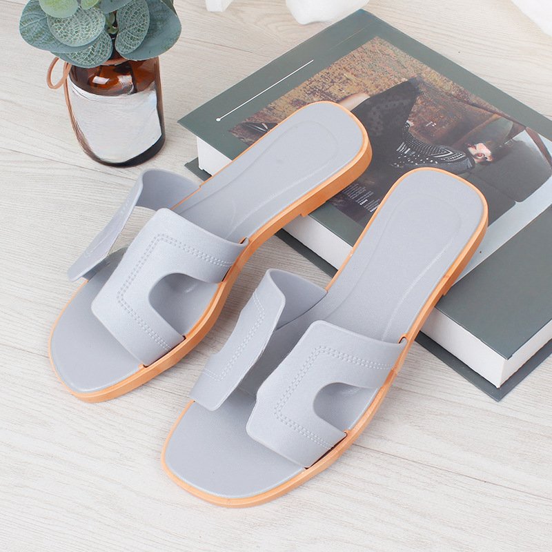 Brand New Outdoor Slippers Womens Slides Slippers Summer A Pair Womens Flat Bottom Slippers Summer Slipper For Lady