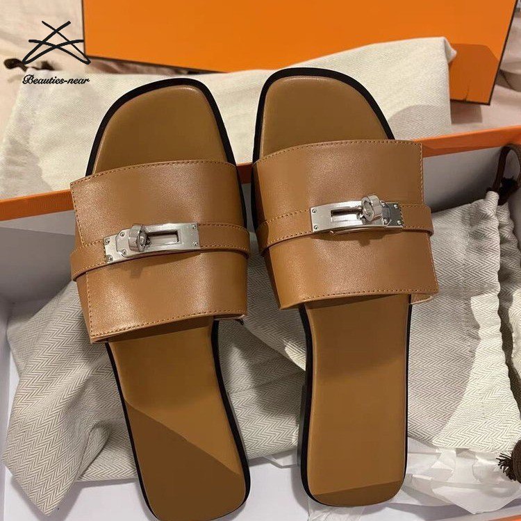2024 New MZWomen's New Style Slippers Women Summer Fashion Flat Beach Shoes Comfortable Ladies Slide Sandals Slippers Shoes