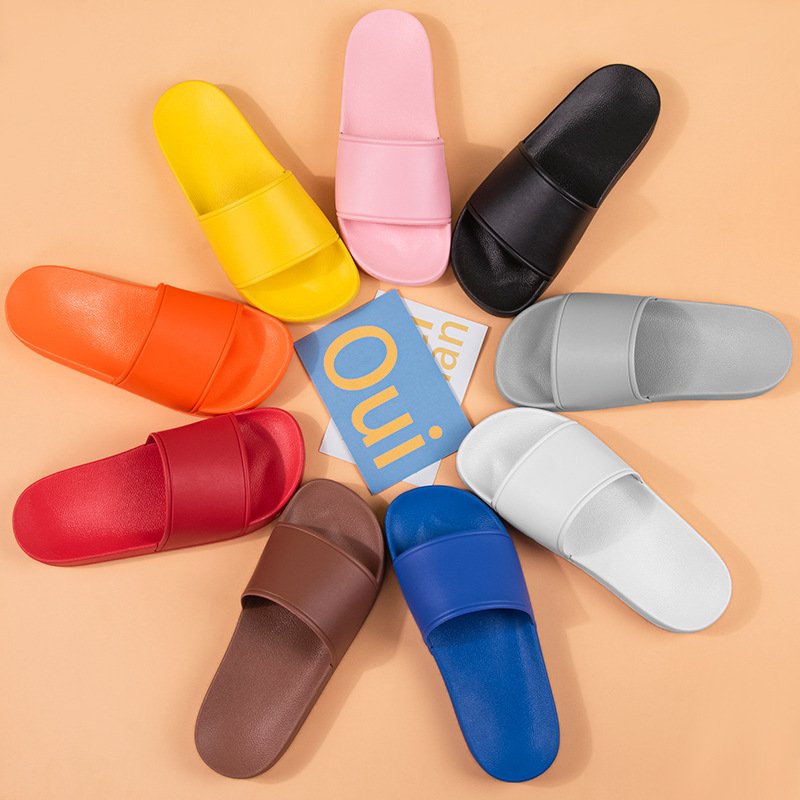 Fashion Anti-slip Home Wholesale Comfortable PVC Outdoor Casual Beach Slippers For Men